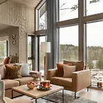 Stylish Edge-of-forest By The Water Ferienhaus Halden