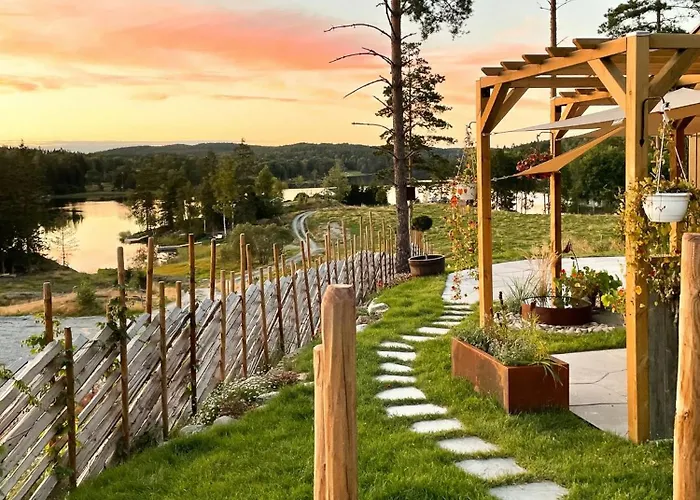 Stylish Edge-of-forest By The Water